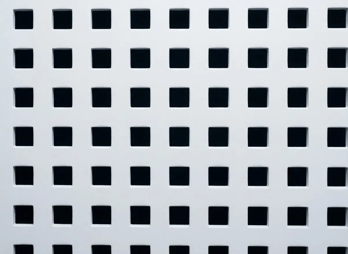 Square-hole_3mm_primed-laser-cut-grille