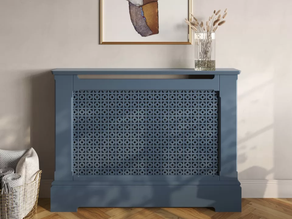 Stamped Radiator Pimlico Stamped MDF Radiator Cabinet | Made To Measure UK