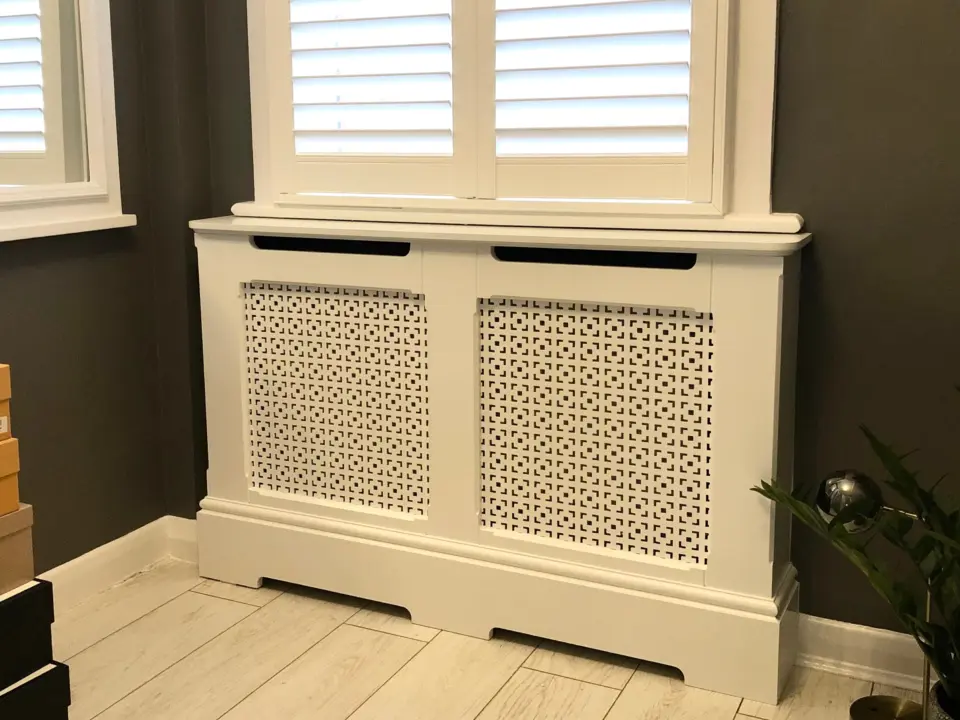 Box In Radiator Pimlico Stamped MDF Radiator Cabinet | Made To Measure UK
