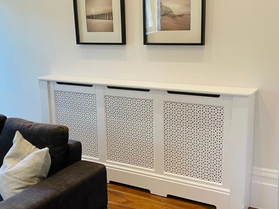 Box In Radiator Pimlico Stamped MDF Radiator Cabinet | Made To Measure UK