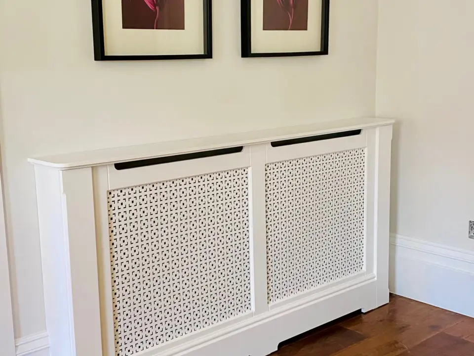 Stamped Radiator Pimlico Stamped MDF Radiator Cabinet | Made To Measure UK