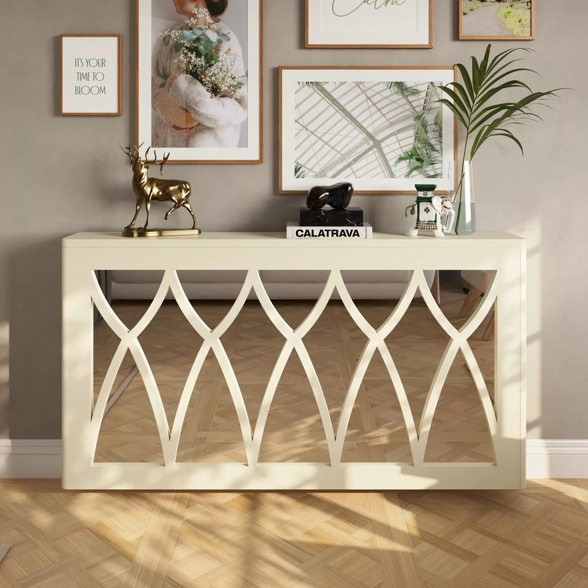 Deco Clip-on Mirrored Radiator Cover - Image 6