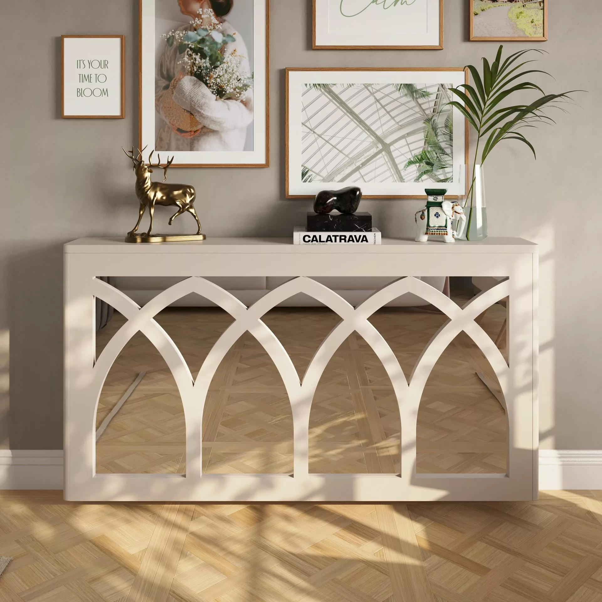 Gothic Clip-on Mirrored Radiator Cover - Image 5