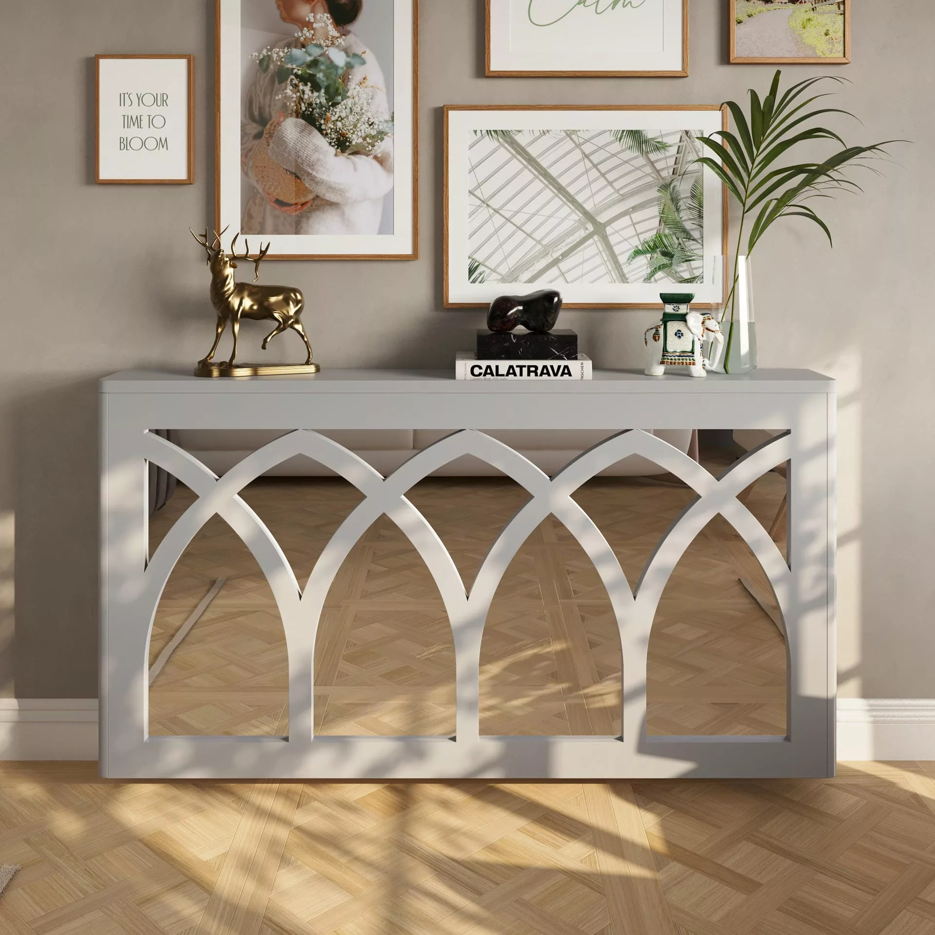 Gothic Clip-on Mirrored Radiator Cover - Image 6