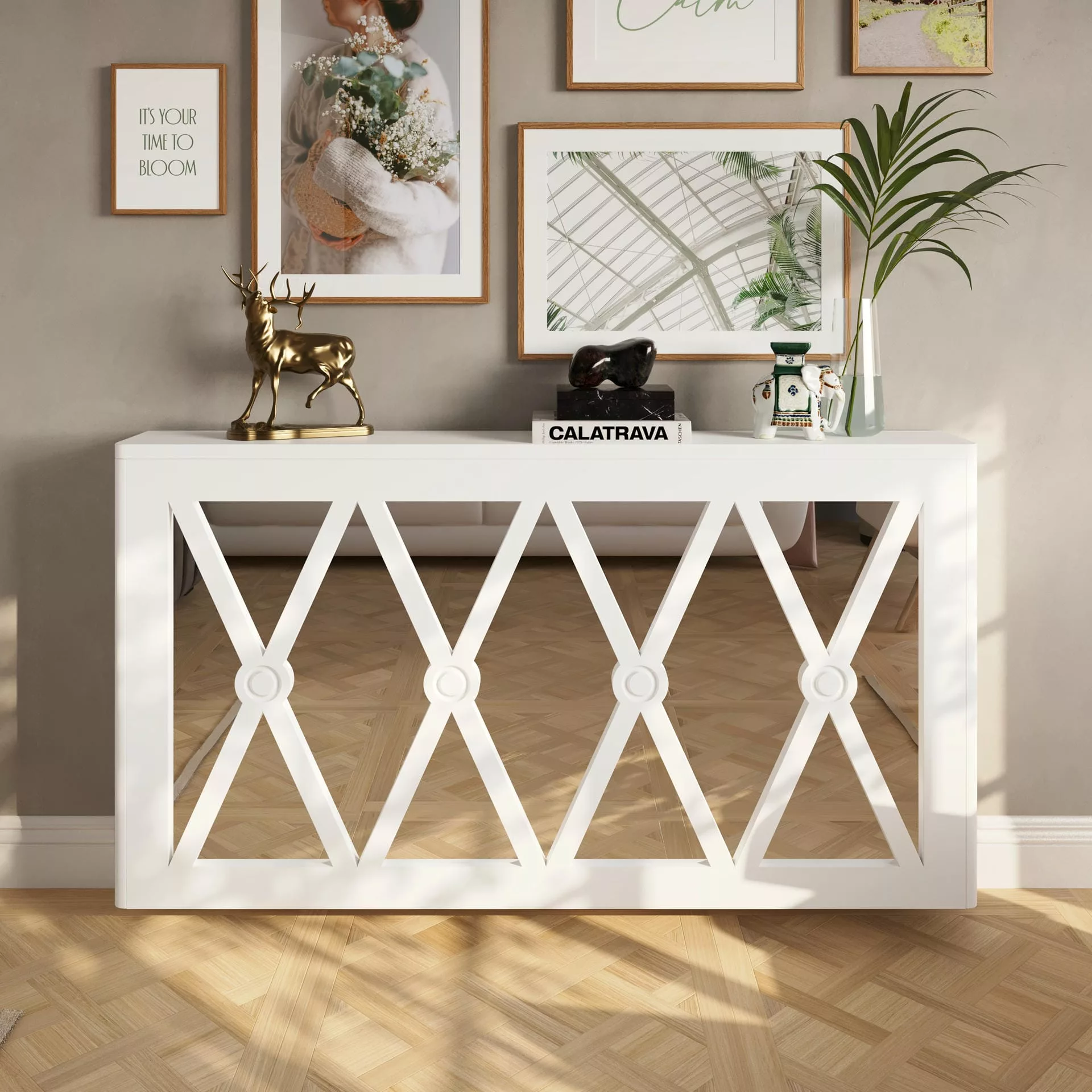 Richmond Clip-on Mirrored Radiator Cover