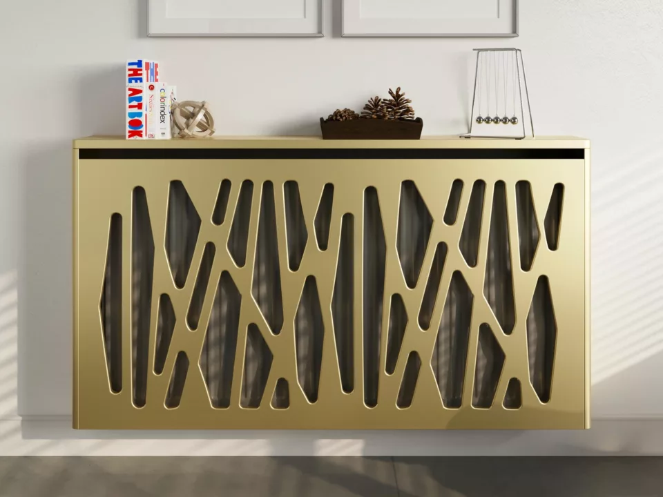 Geo Floating Radiator Cabinet | Made To Measure Covers UK