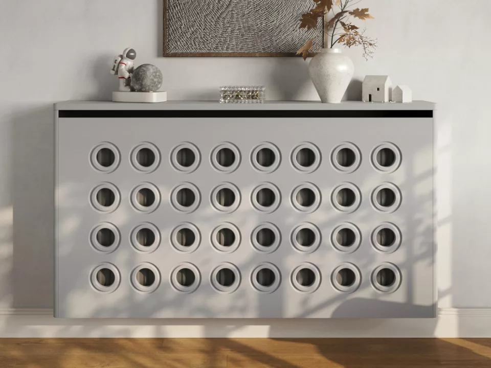 Rings Floating Radiator Cabinet | Made To Measure Covers UK