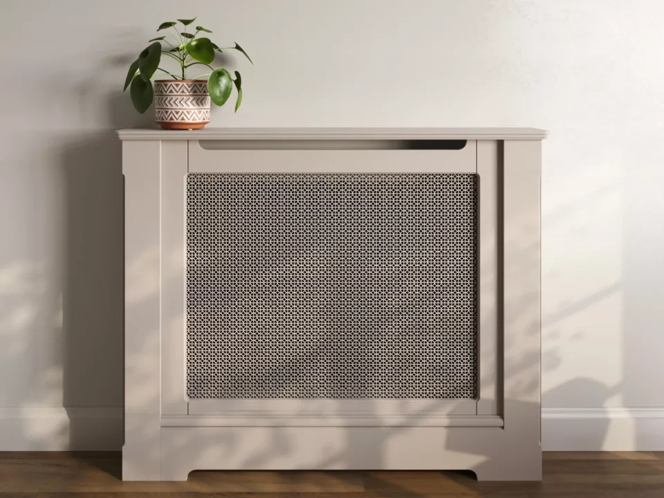 Stamped Radiator Arizona Stamped MDF Radiator Cabinet | Made To Measure UK