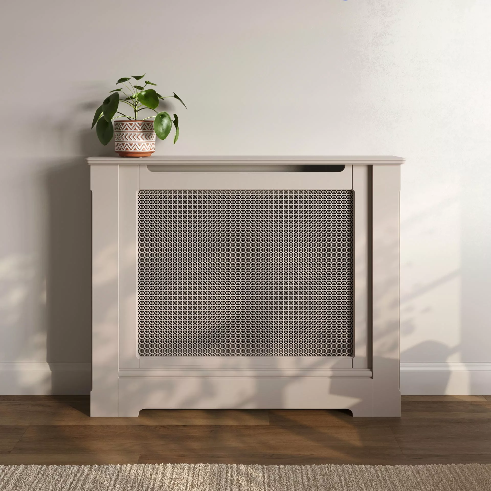Arizona Stamped MDF Radiator Cabinet - Image 4