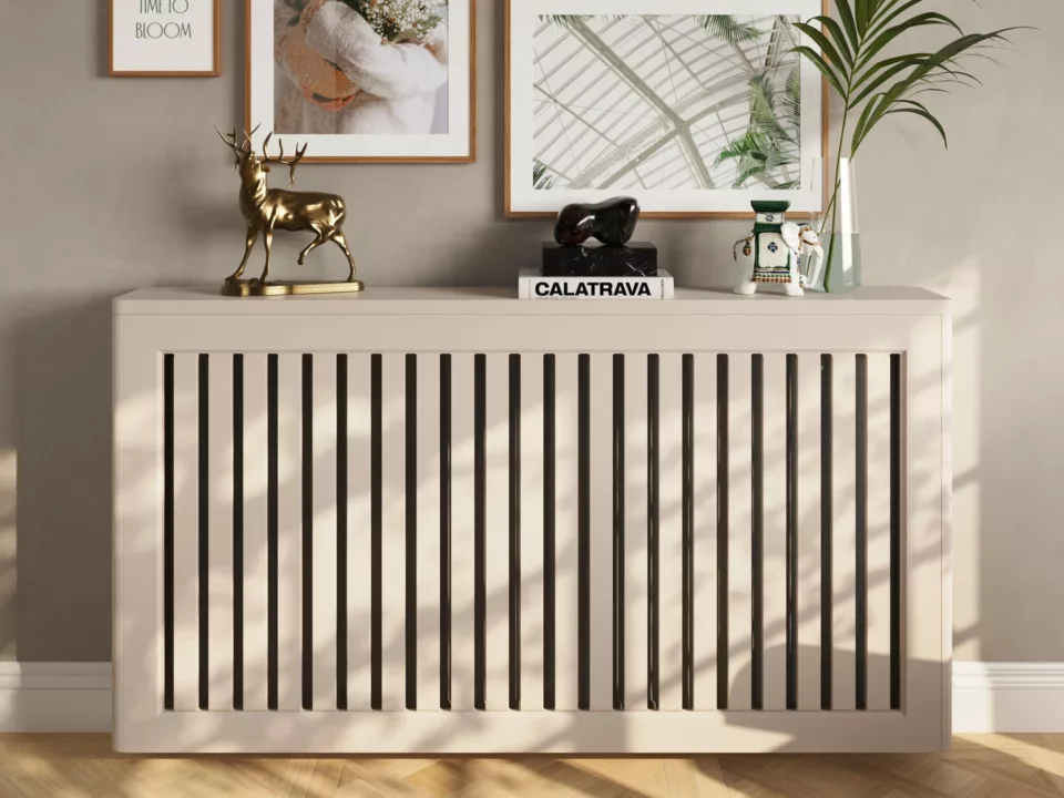Flush Slats Clip-on Radiator Cover | Made To Measure UK