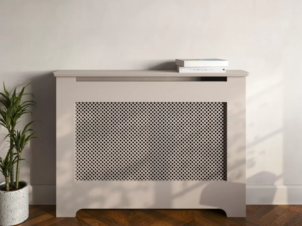 Stamped Radiator Nevada Stamped MDF Radiator Cabinet | Made To Measure UK