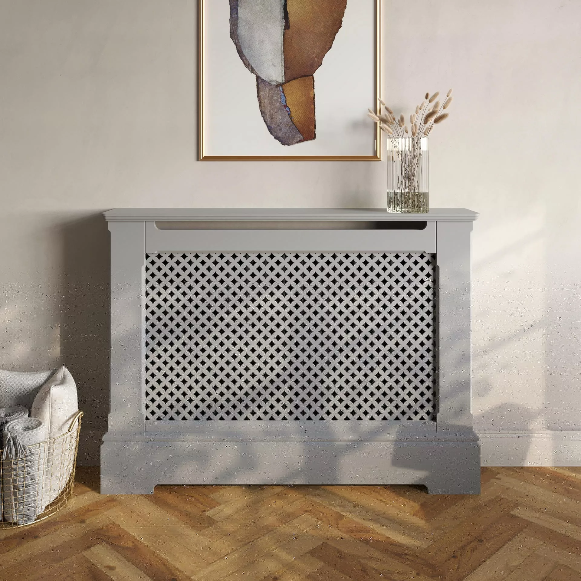 Stellar Lasercut MDF Radiator Cabinet - Image 6
