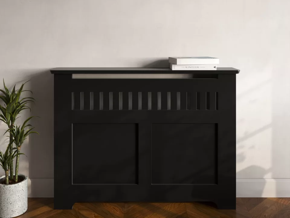 Panel & Slats Radiator Cabinet | Made To Measure Covers UK