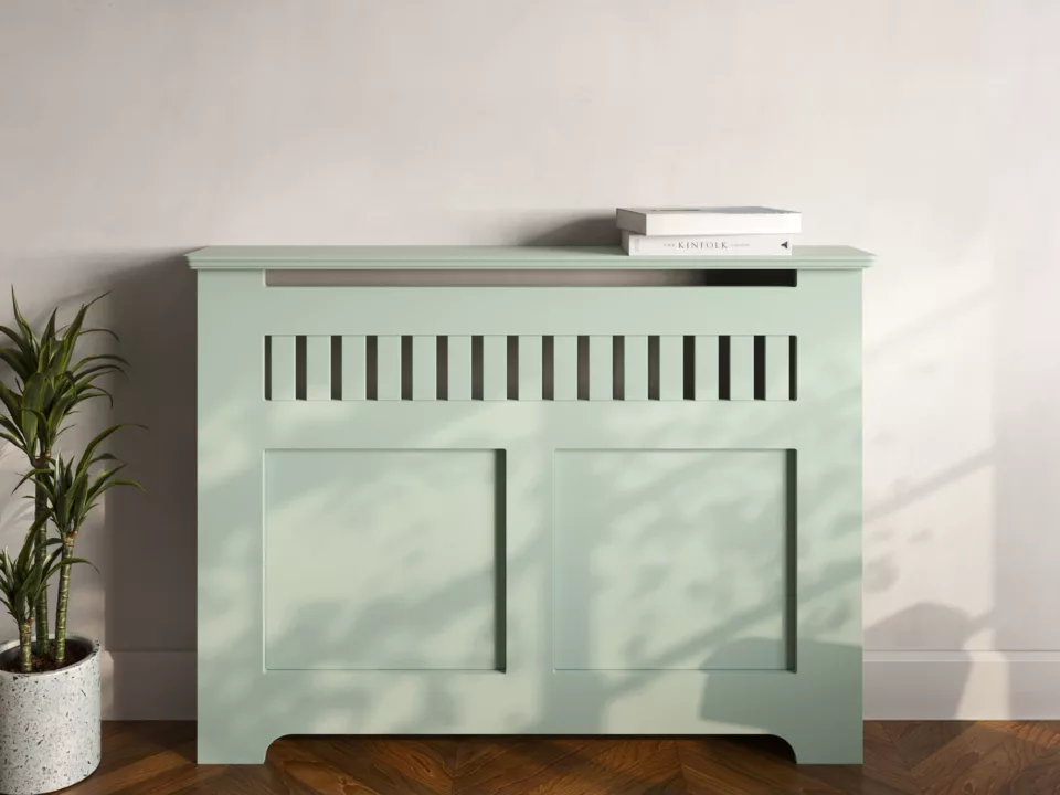Panel & Slats Radiator Cabinet | Made To Measure Covers UK