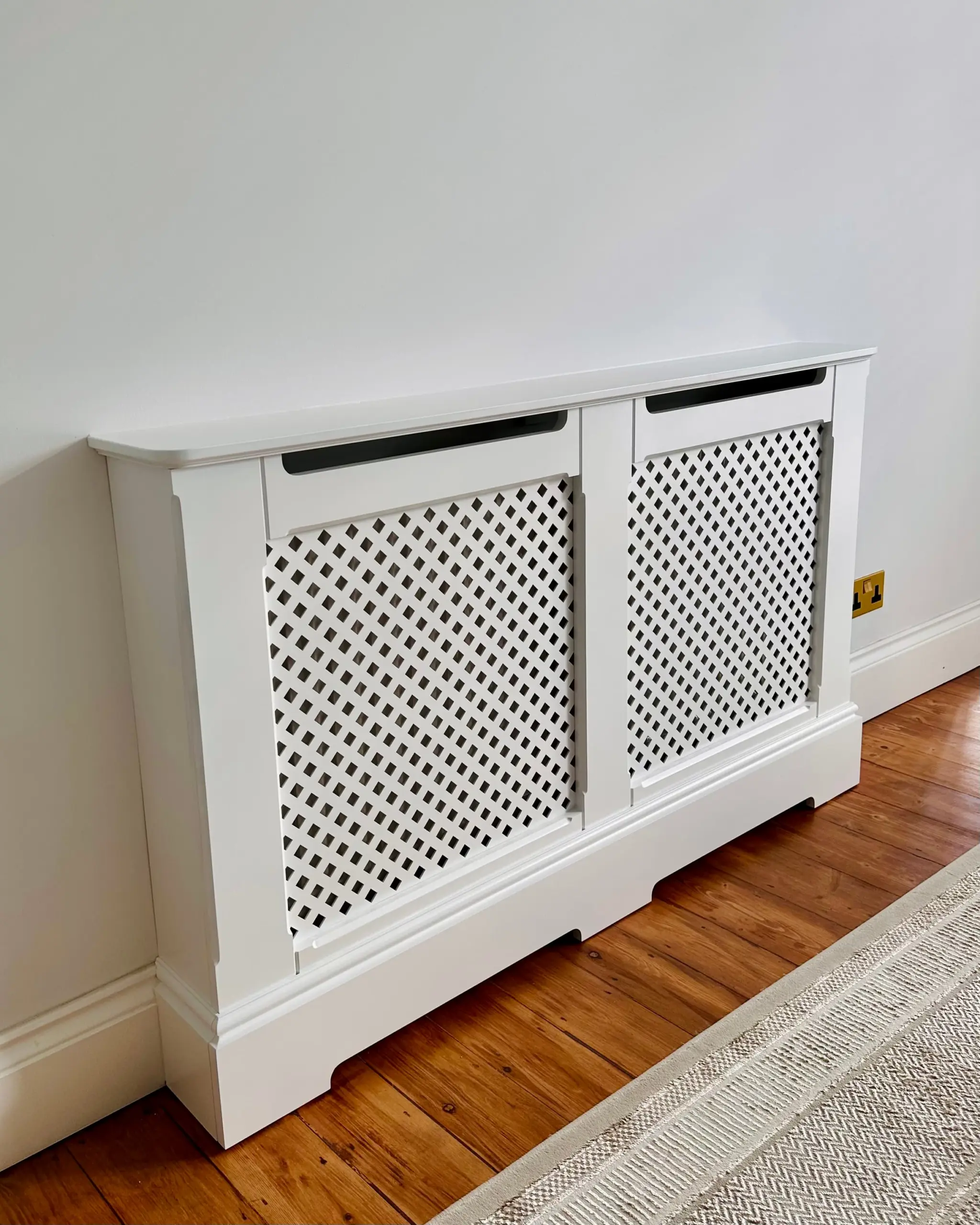 Diamond Lasercut MDF Radiator Cabinet - Image 4