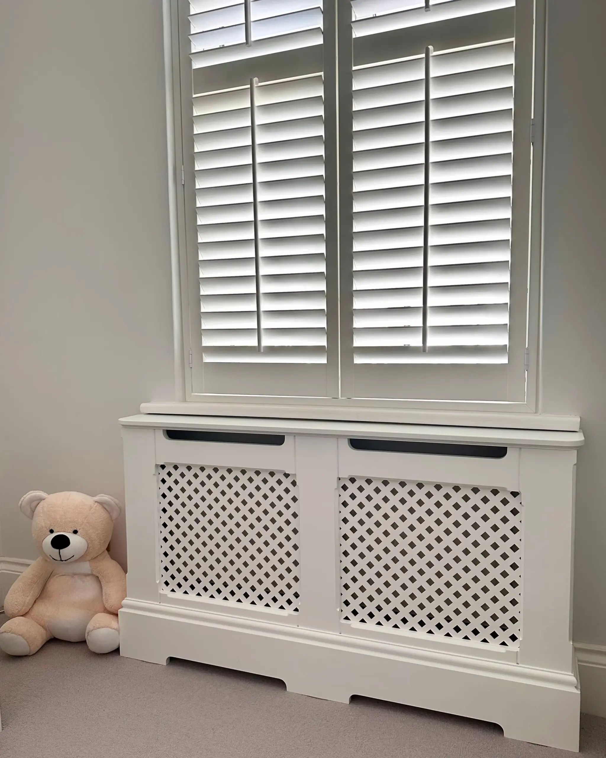 Diamond Lasercut MDF Radiator Cabinet - Image 11