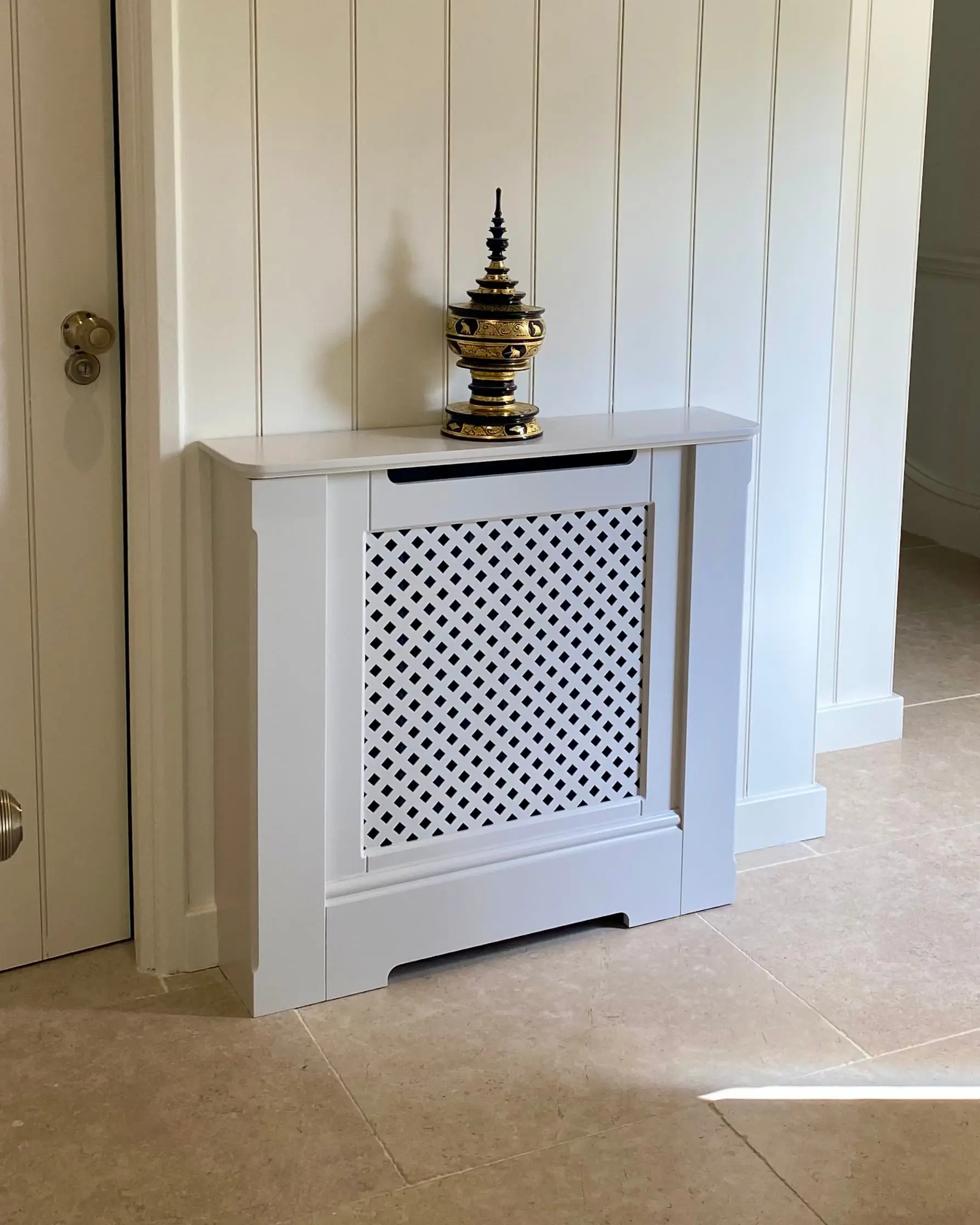 Diamond Lasercut MDF Radiator Cabinet - Image 15