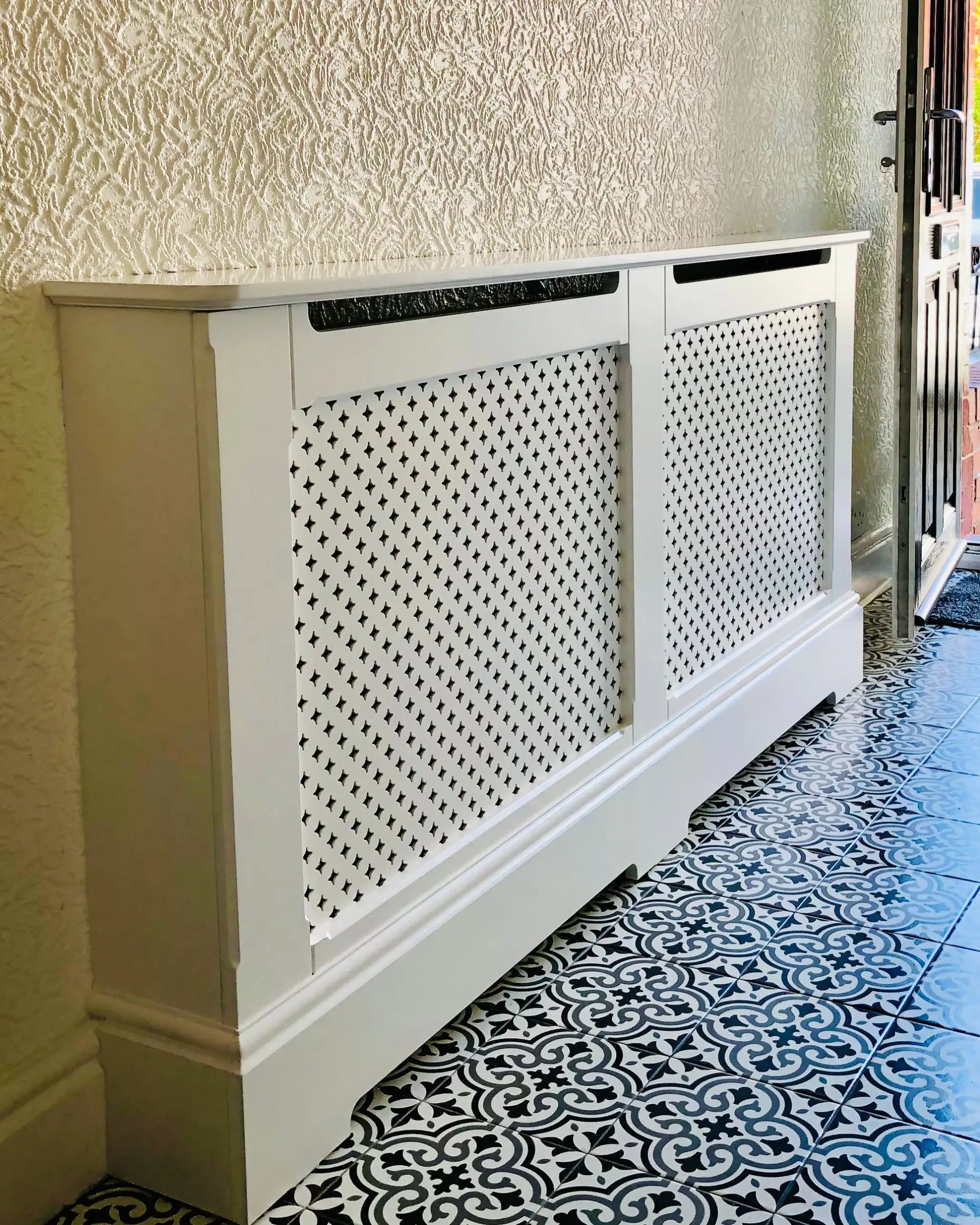 Stellar Lasercut MDF Radiator Cabinet - Image 12