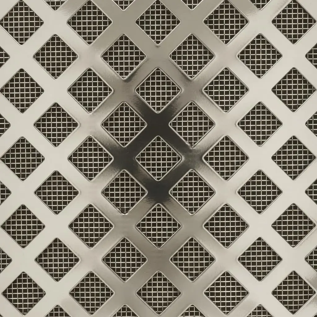Diamond Polished Nickel Decorative Grille - Image 2