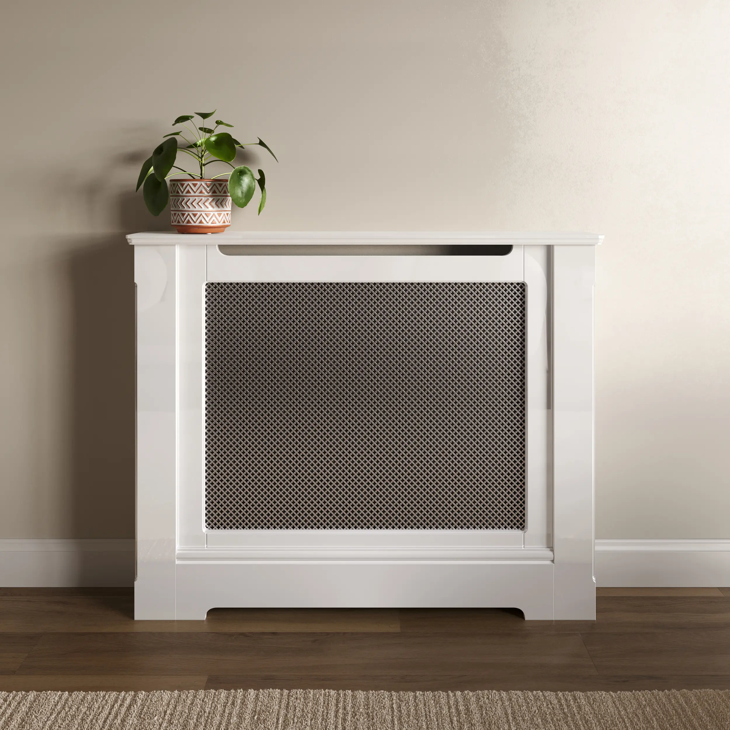 Club Satin Nickel Decorative Grille - Image 4