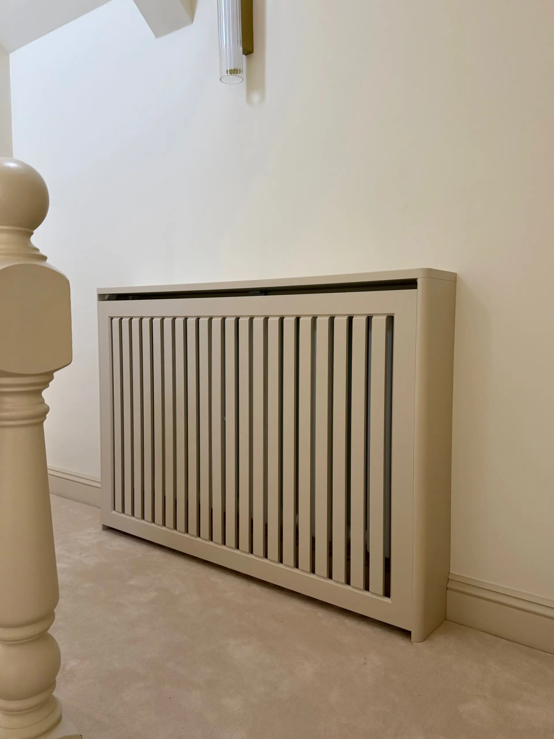 Flush Slats Standing Radiator Cabinet - Image 2