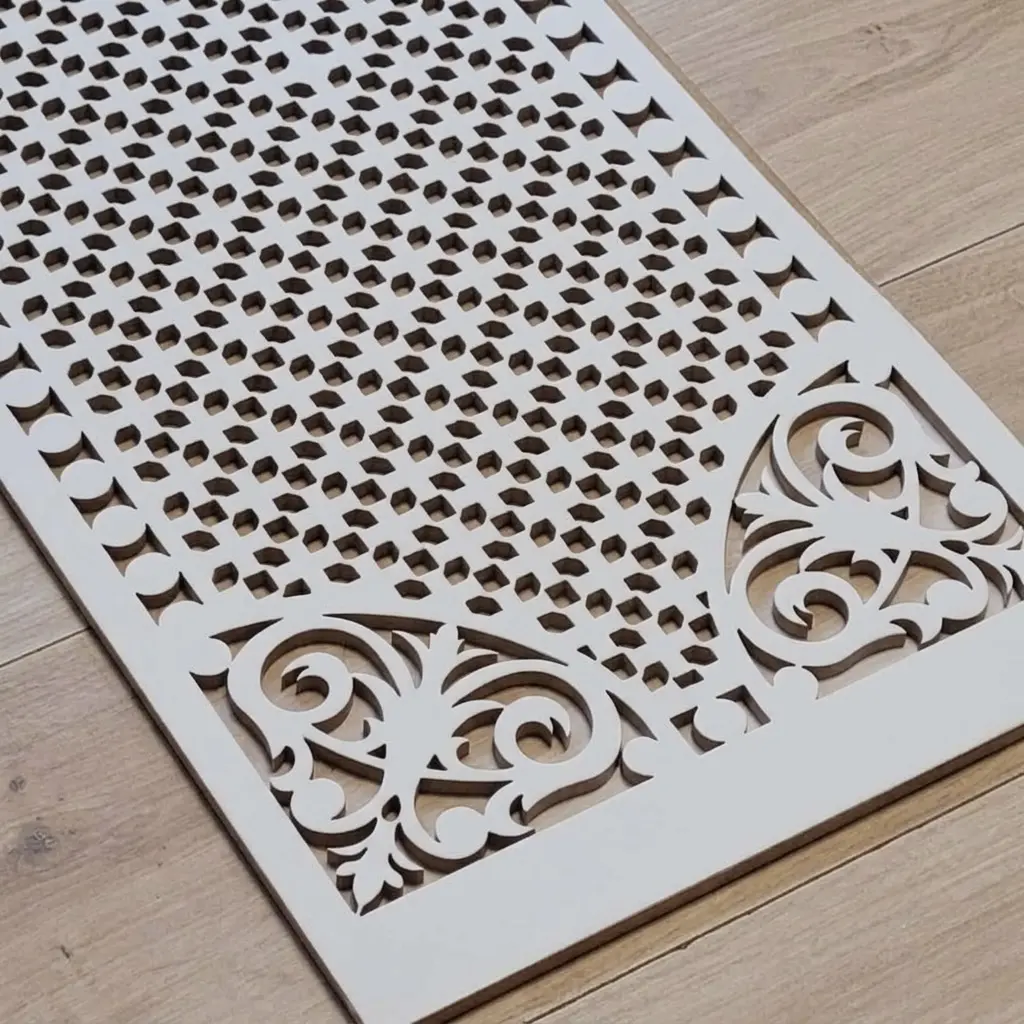 French Trellis Lasercut MDF Decorative Grille